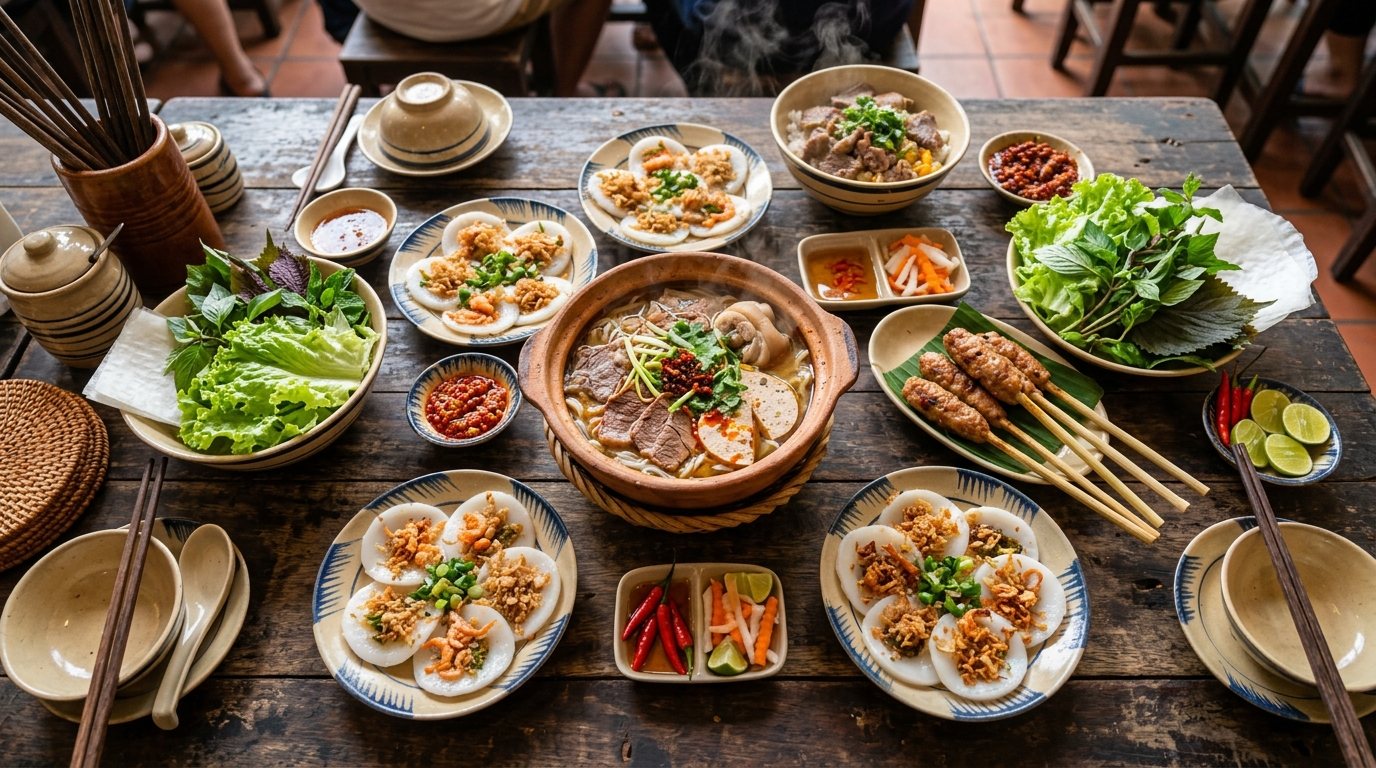 Bún bò Huế: thưởng thức hương vị Cố Đô từ một tô bún