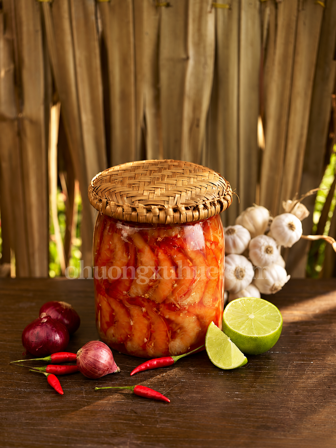 Mắm Tôm Chua Đu Đủ